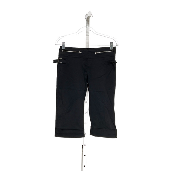 BEBE Black Bermuda Shorts size 10 - Picture 1 of 4